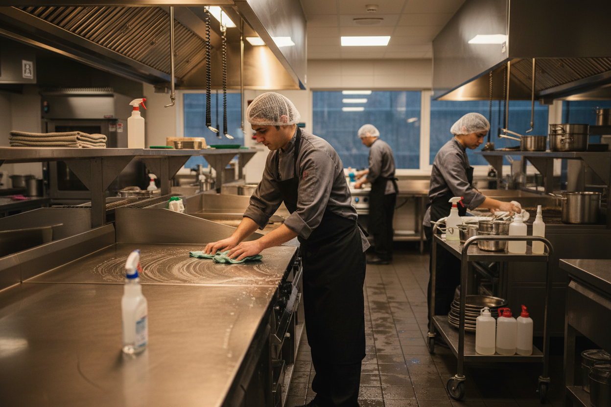 How to Maintain Proper Sanitation in Food Service Facilities