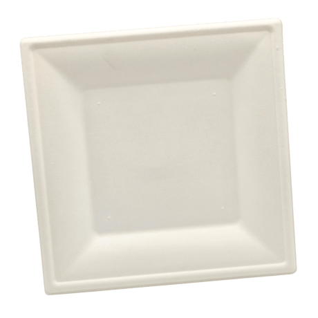 10" Square Sugarcane Plate - Stratosphere Distribution