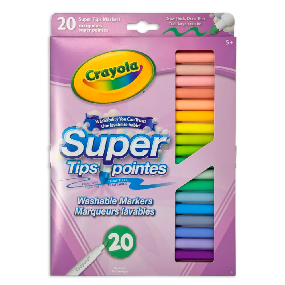 20 Super Tips Markers Pastel