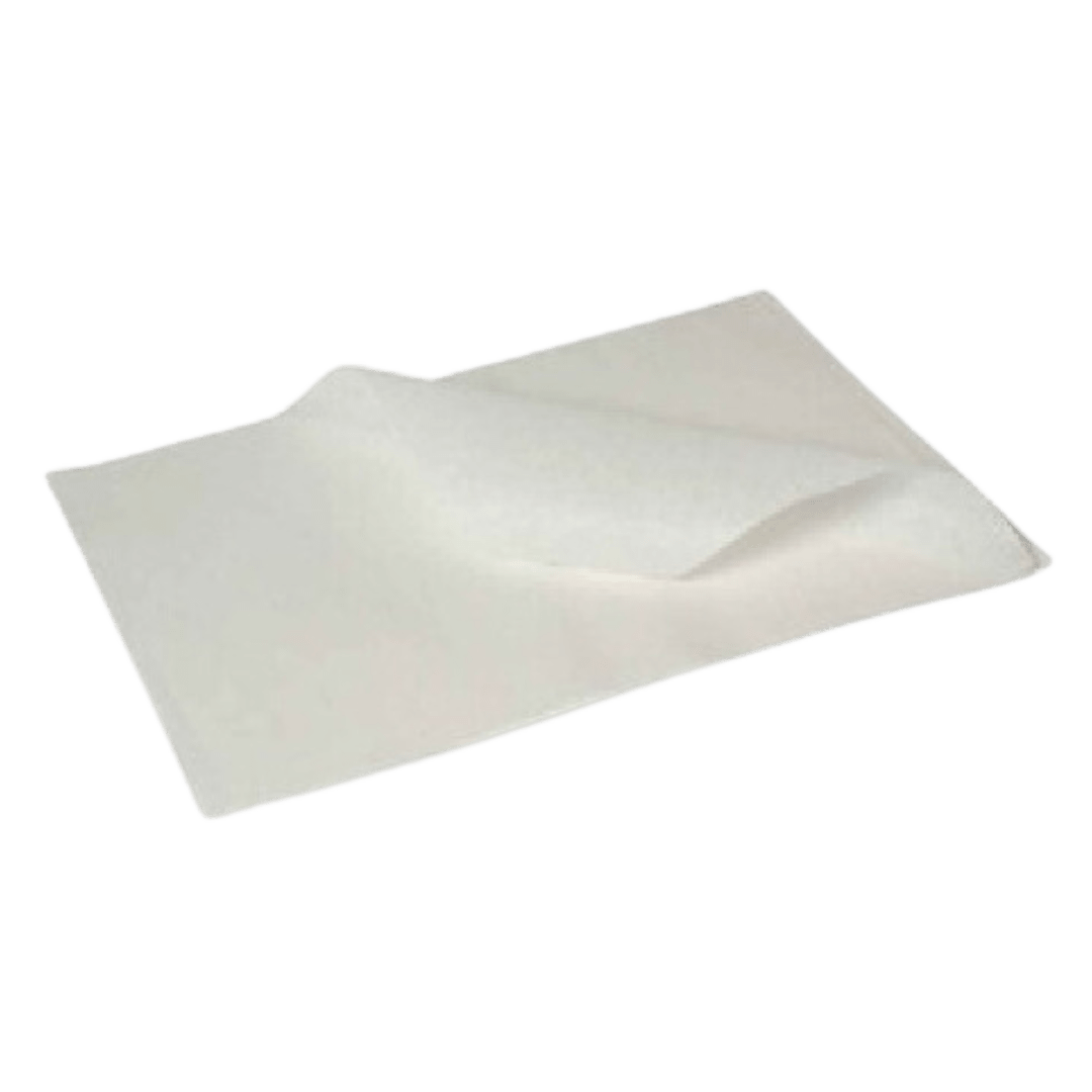 15" x 18" White Wax Paper
