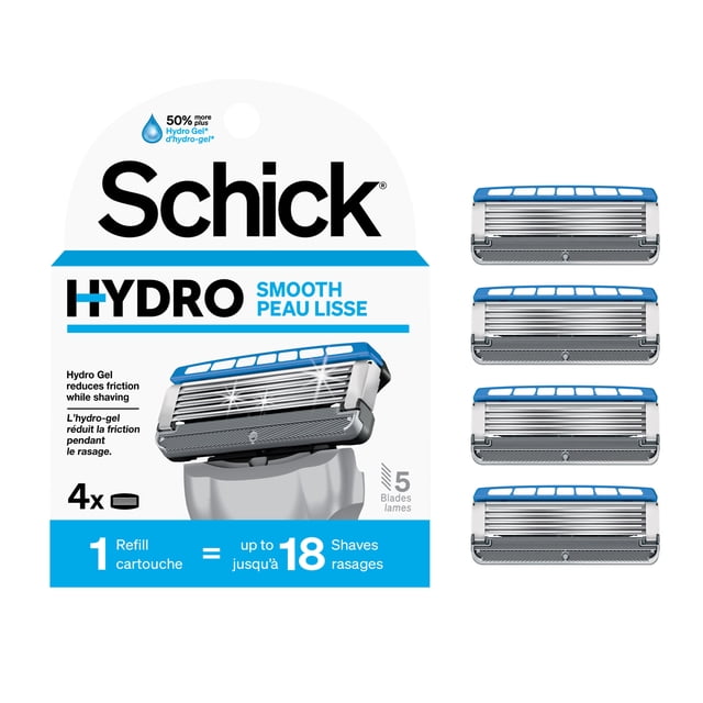 Schick Hydro Dry Skin Men’s Razor Blade Refills