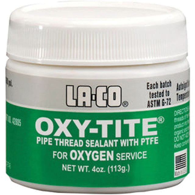 Pipe Thread Sealant, Can, 4 oz., -196° C - 232° C/-320° F - 450° F
