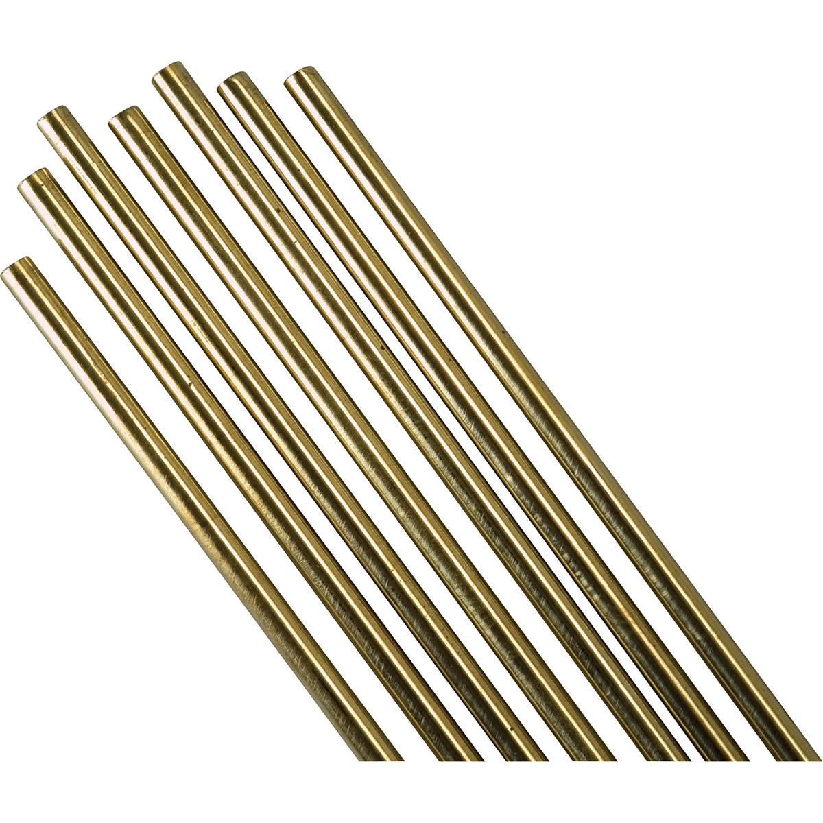Bare 36" Cut Length TIG Rods, 3/8", Low Fuming Bronze