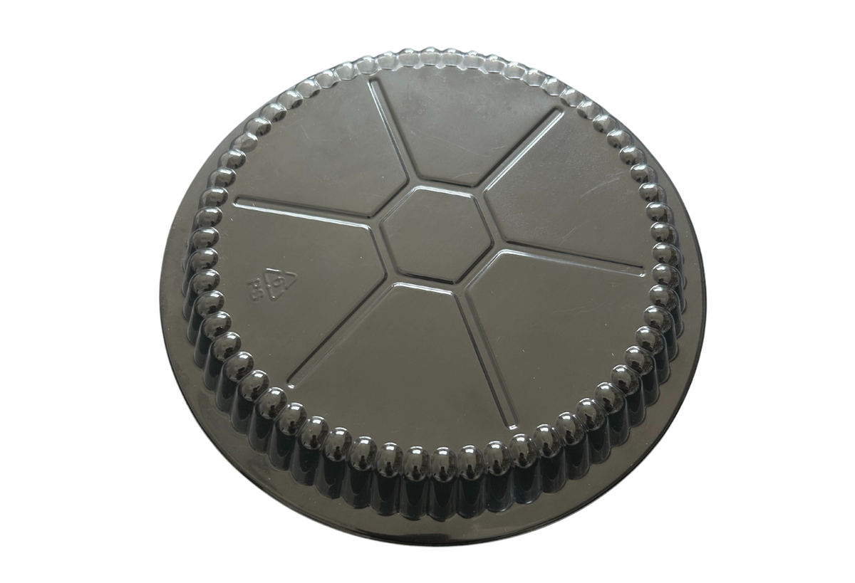 Clear Plastic Dome Lids for 7" Round Foil Take-Out Containers