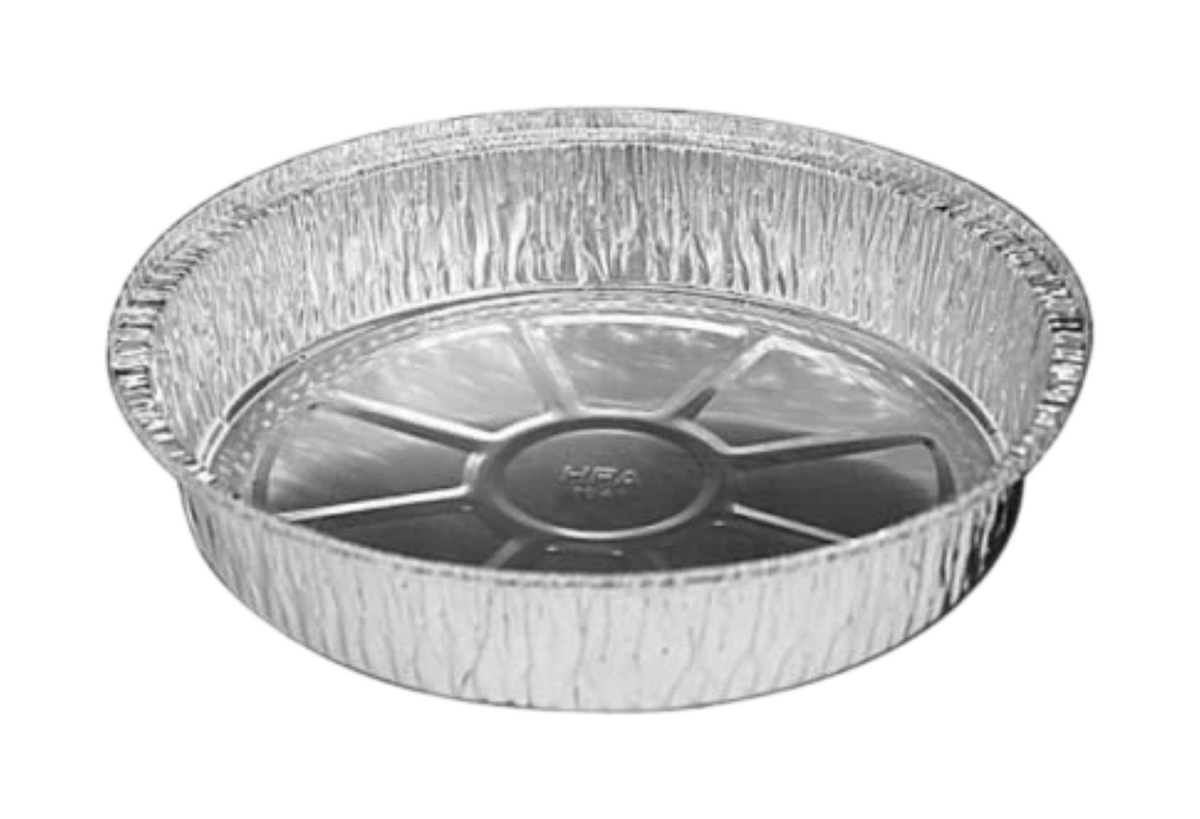 8" Round Foil Take-Out Containers