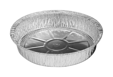 8" Round Foil Take-Out Containers