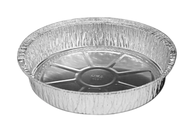 8" Round Foil Take-Out Containers