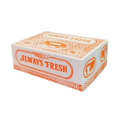 10" x 7" x 3.5" Printed Cake Box