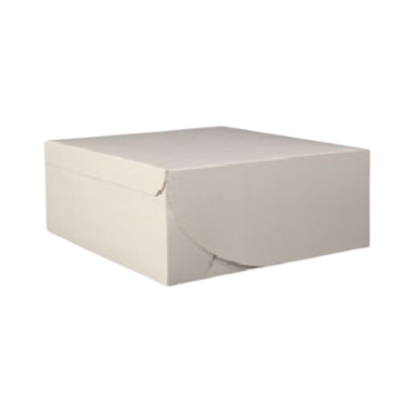 14" x 14" x 6" White Cake Box