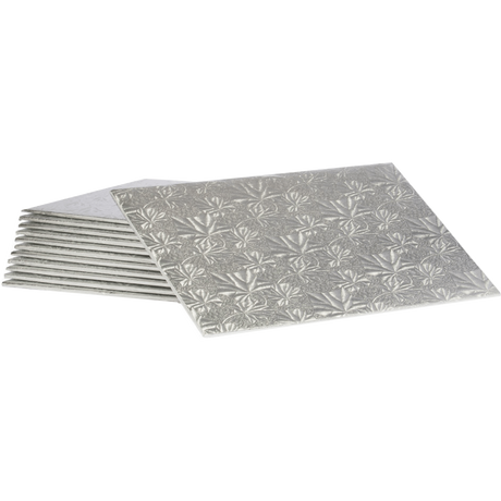 Silver Quarter Slab Cake Box