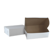 White Quarter Slab Cake Box