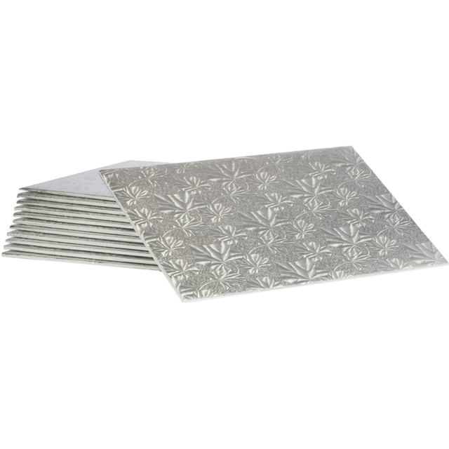 Silver Half Slab Cake Board