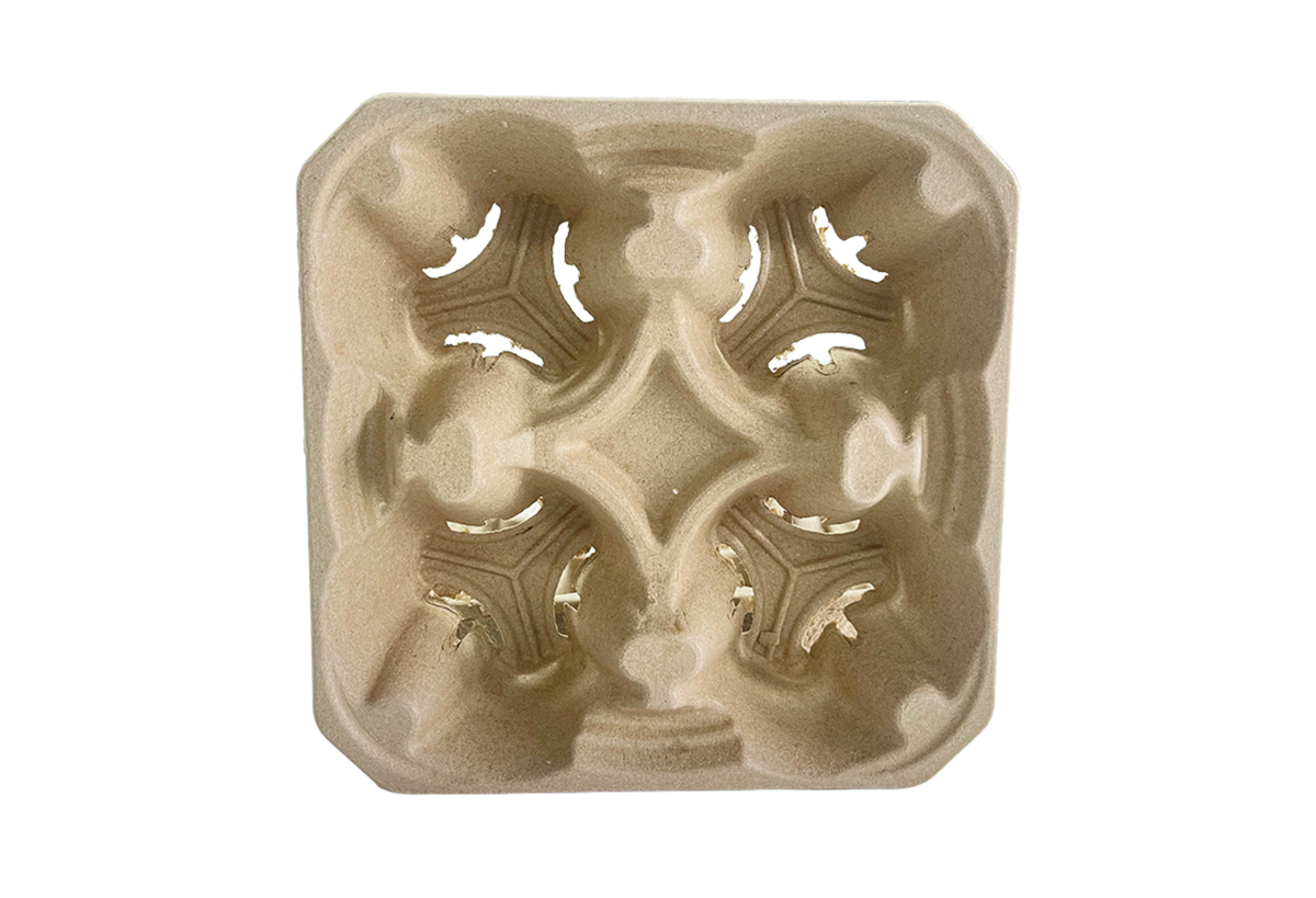 4-Cup Carry Tray for 8 to 32 oz cups