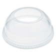 98mm PET Dome Lids with Wide Open Hole Sized for Spoon