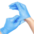 Large Blue Vinyl Gloves