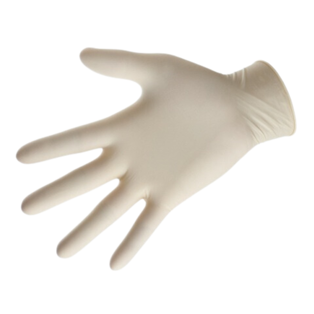 Medium Powder Free Latex Gloves