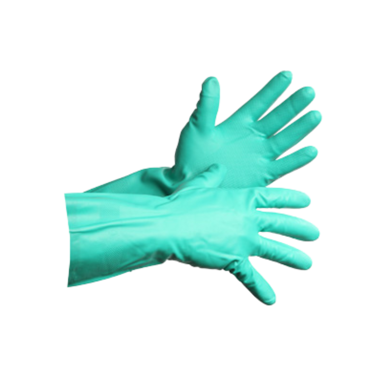 13" Extra Large Green Nitrile Gloves