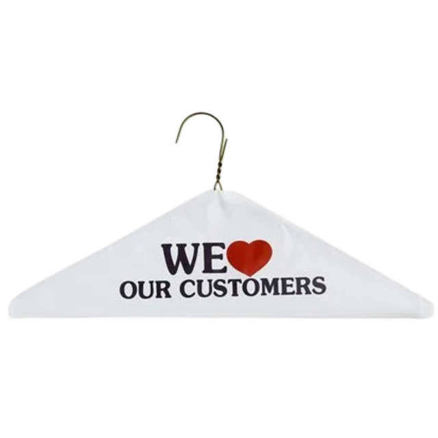 Caped Hanger - HA40-1 - 500 pcs, 9x3/S