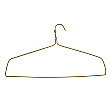 18" Gold Drapery Hanger, 11.5 Gauge