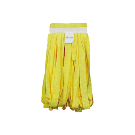 14 oz Wide Strip Yellow Microfiber Mop Head