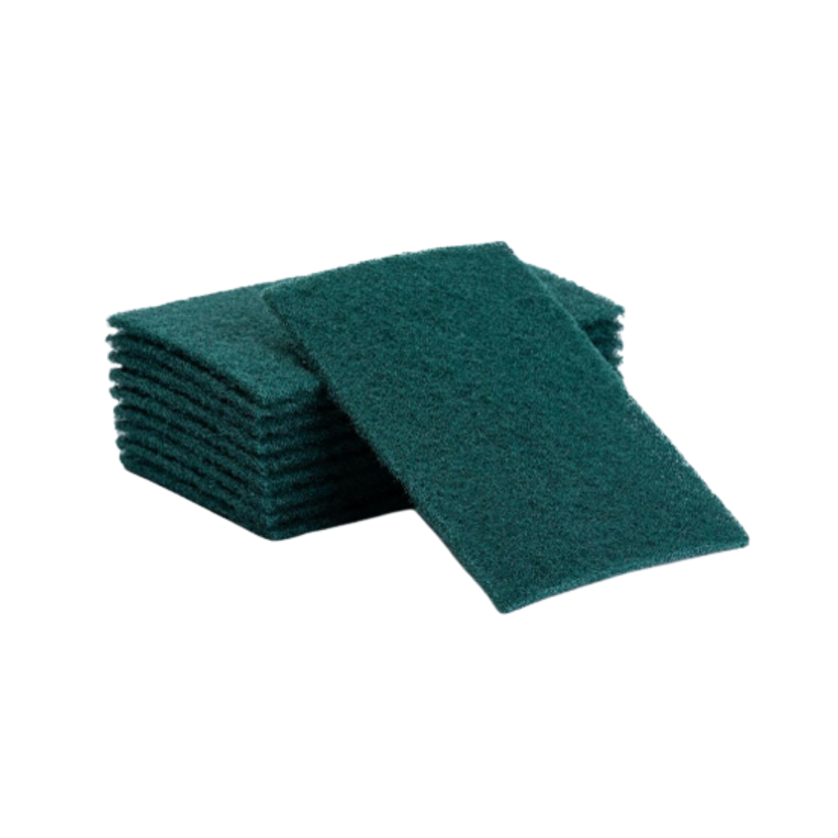 Heavy-Duty Scouring Pads, 15x10cm (480 Total Pads/Case)