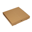 9" x 9" x 2" Kraft E-Flute Pizza Boxes