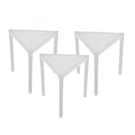 Plastic White Pizza Box Support