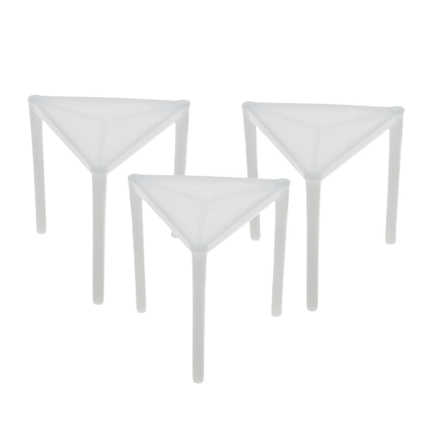 Plastic White Pizza Box Support