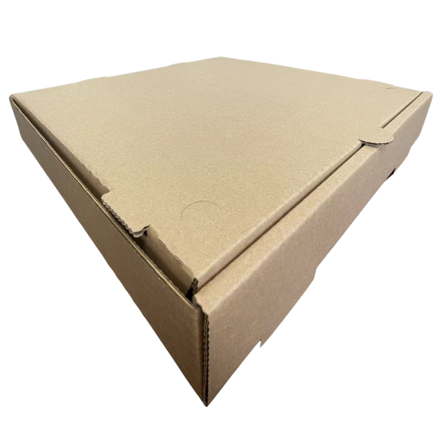 12" x 12" x 2" Kraft B-Flute Pizza Boxes