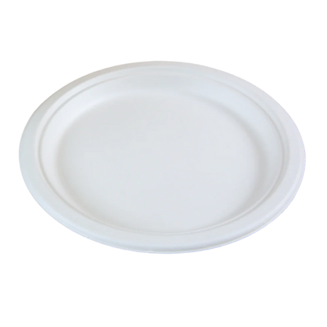 9" Sugarcane Round Plate - 1-Comp.