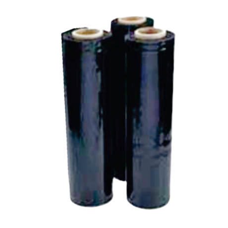 14" x 75GA x 1500' Black Pallet Wrap