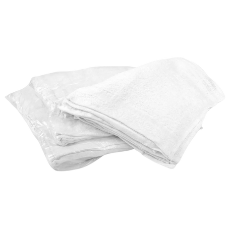 10 lbs White T-Shirt Wiper Rags