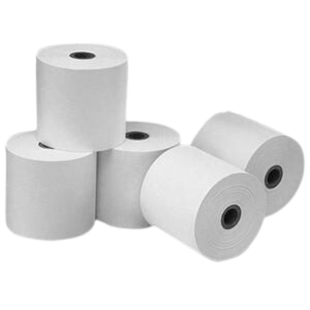1.4" x 3" Bond Paper Register Rolls