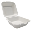 5.5" x 5.5" x 2.8" Sugarcane Take-Out Container