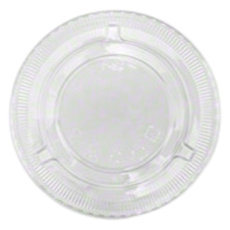 Pet Flat Lid for 4 oz Paper Soup Containers