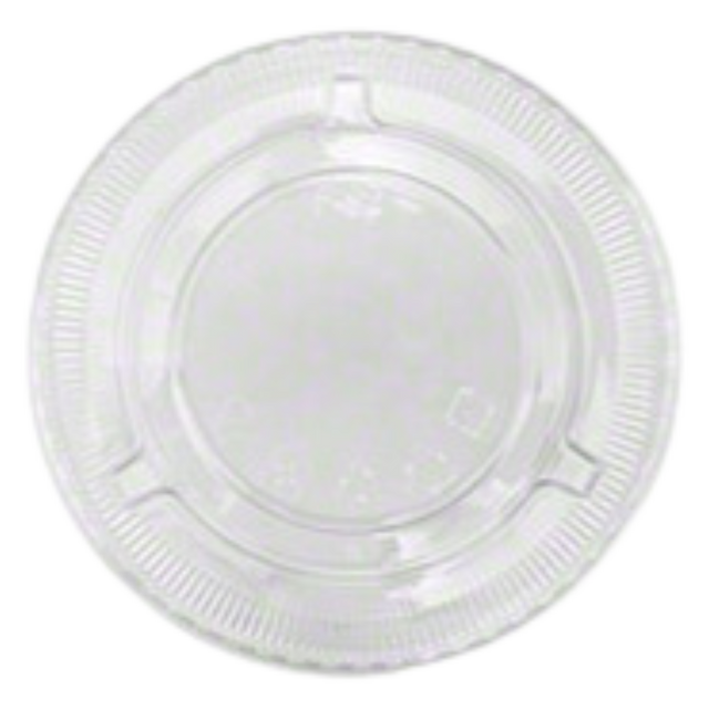 Pet Flat Lid for 4 oz Paper Soup Containers