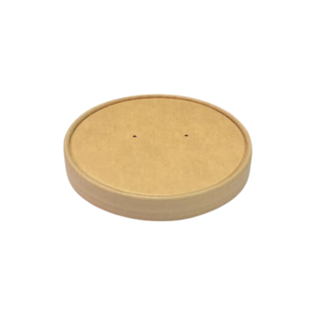 Paper Lids for Kraft Paper Soup Containers For 8-16 oz - 500 pcs