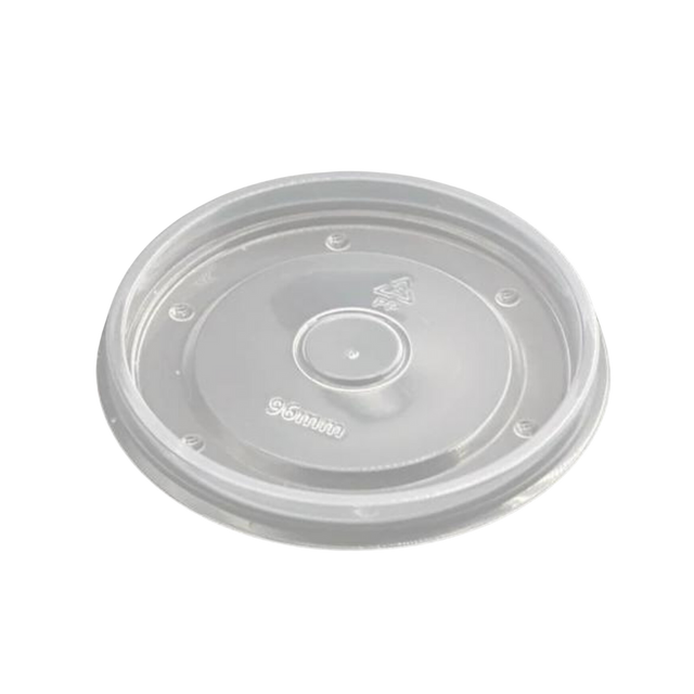 PP Lids for Paper Soup Containers for 8 to 16 oz Paper Soup Containers