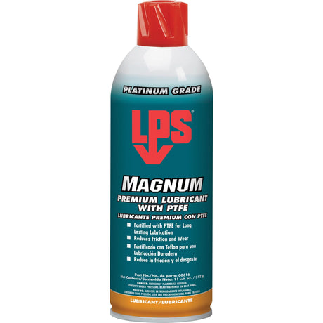 Magnum Premium Lubricant with PTFE, Aerosol Can, 16 oz.