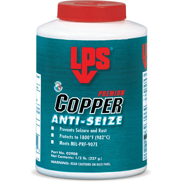 Copper Anti-Seize, 1 lbs., Bottle, 1800°F (982°C) Max Temp.