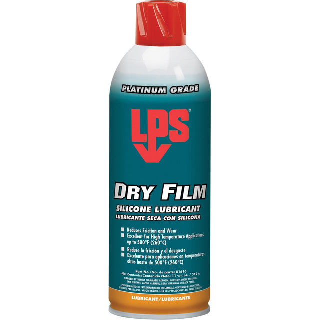 Dry Film Silicone Lubricant, Aerosol Can