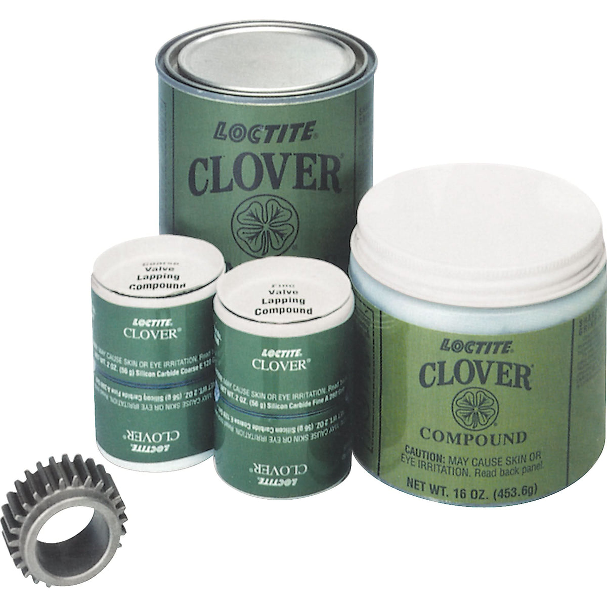 Clover™ Silicon Carbide Grease Mix, 1200 Grit, Silicon Carbide, 1 lb.