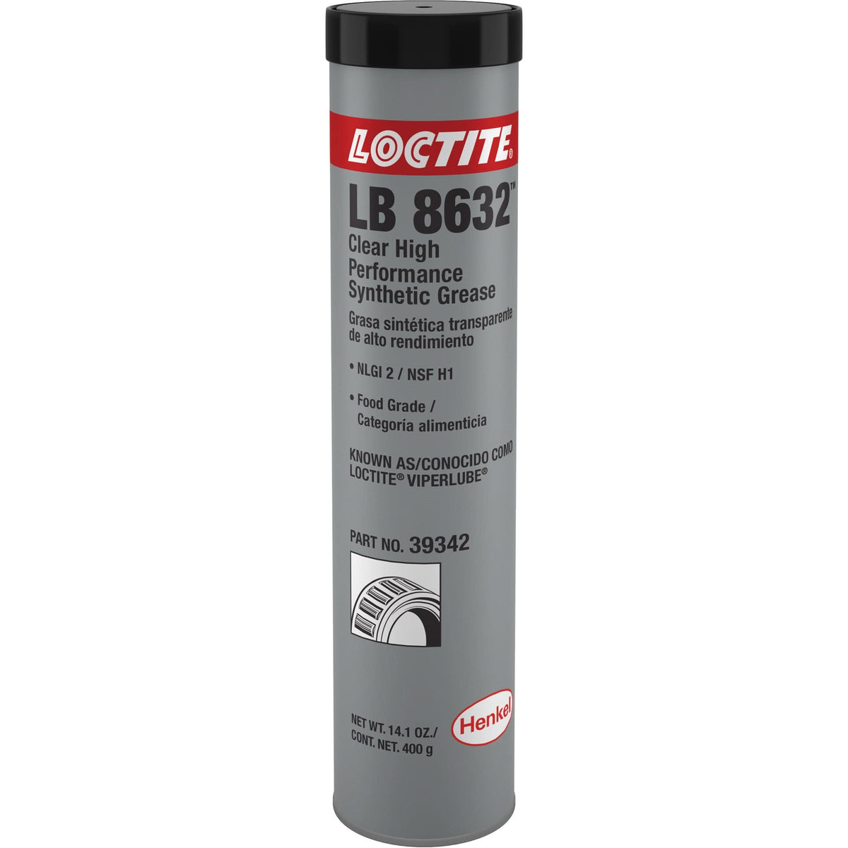 ViperLube® High Performance Synthetic Grease, 400 g, Cartridge