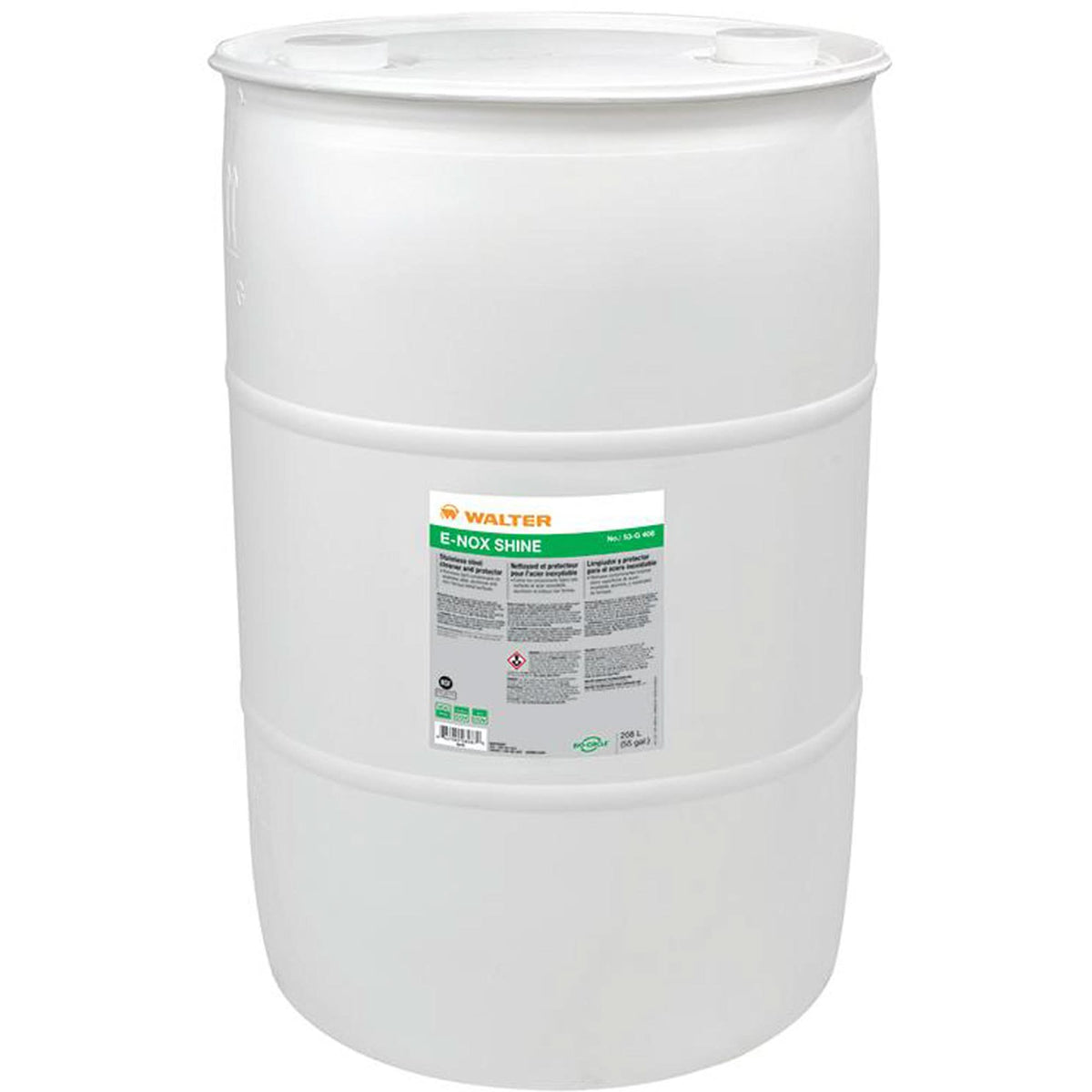 E-Nox Shine™ Stainless Steel Cleaner & Protector, 208 L, Drum