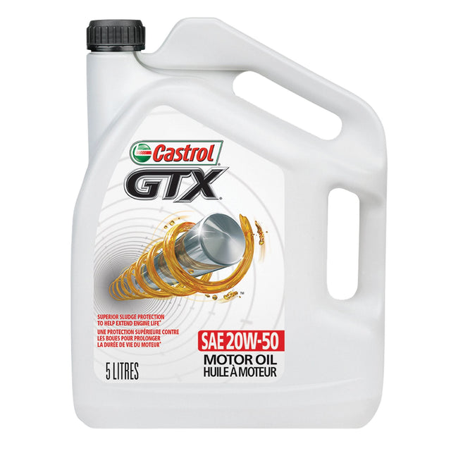 GTX® 10W50 Motor Oil, 5 L, Jug