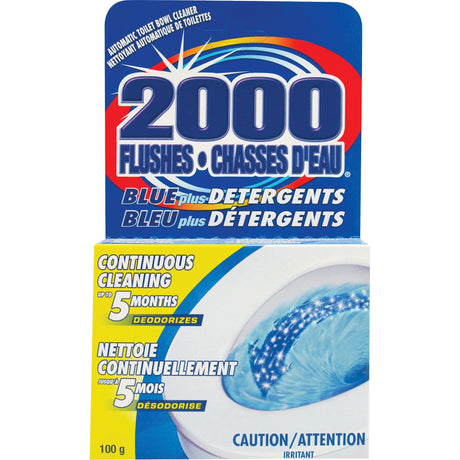 2000 Flushes® Blue Plus Toilet Bowl Cleaning Detergent, 100 g, Tablet