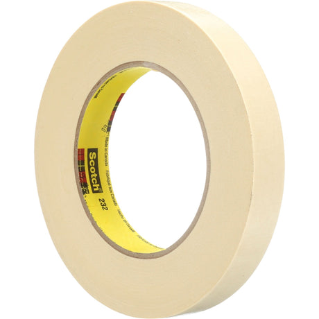 Scotch® High-Performance Masking Tape, 18 mm (3/4") x 55 m (180'), Tan
