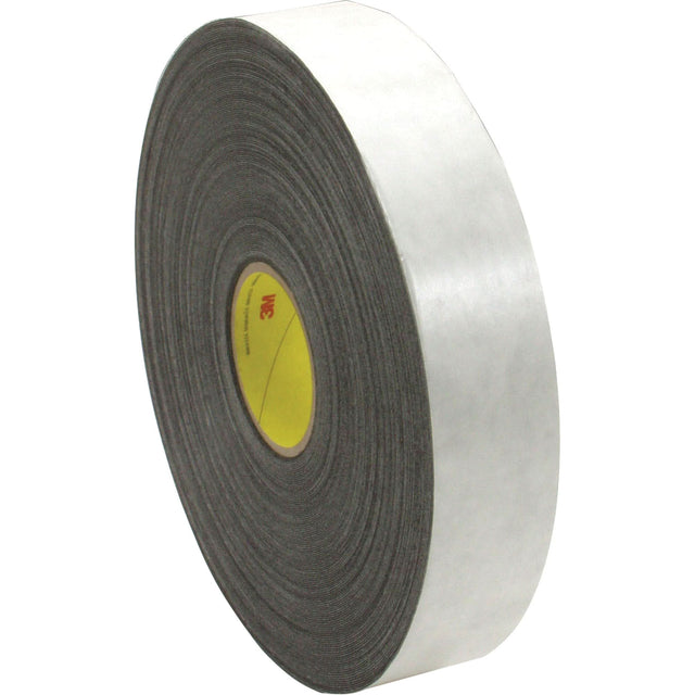 Double-Coated Foam Tape, 66 m (216') L x 25.4 mm (1") W, 31 mils, Polyethylene