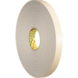 Double-Coated Foam Tape, 33 m (108') L x 18 mm (3/4") W, 62 mils, Polyethylene