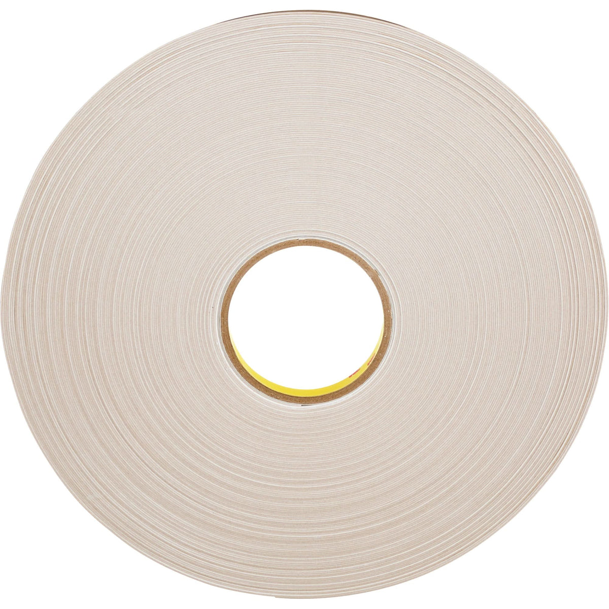 Double-Coated Foam Tape, 66 m (216') L x 12.7 mm (1/2") W, 31 mils, Polyethylene